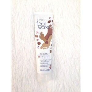 AVON Foot Works Beautiful Smoothing Foot Scrub "Pomegranate Chocolate" 3.4 fl oz